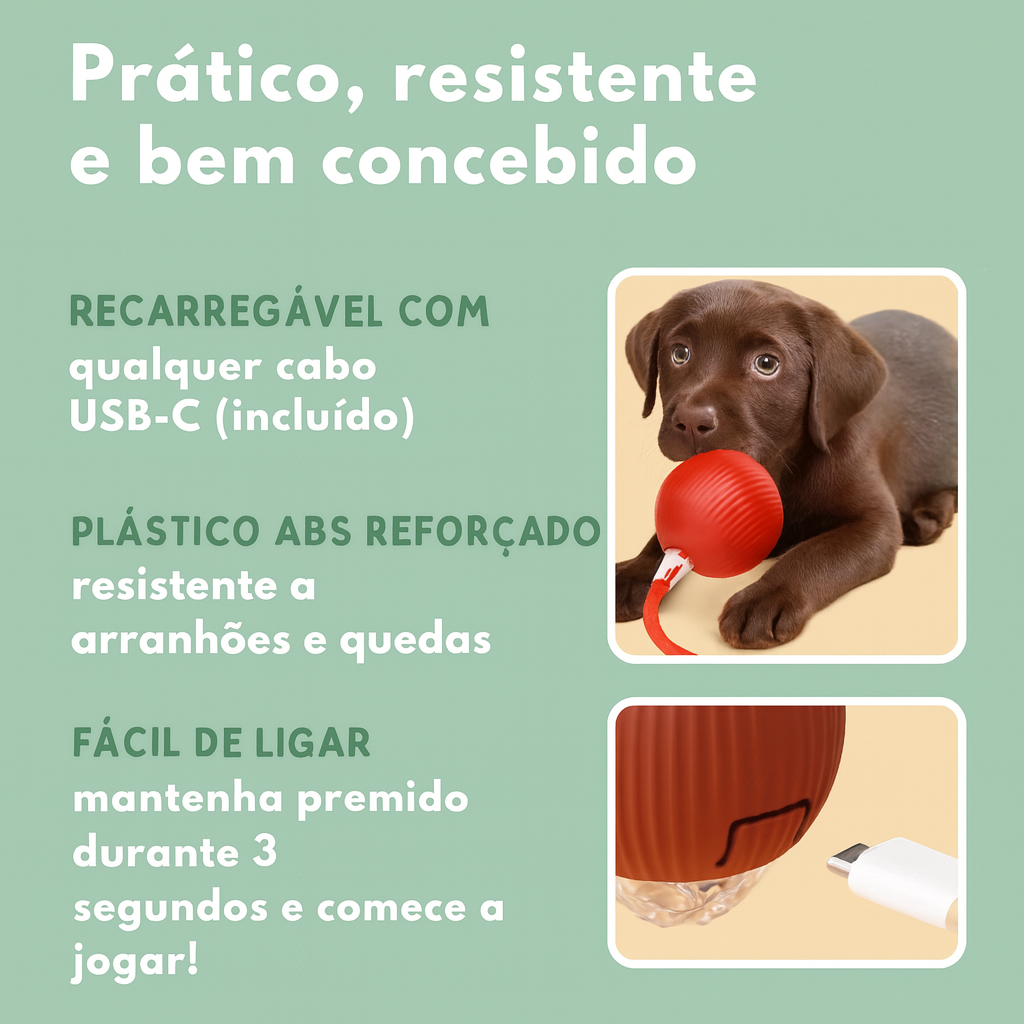 CãoFun™ - Bola de Aventura Interativa para os seus Cães