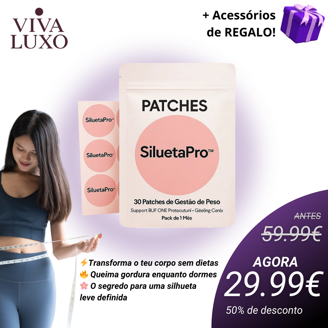 SiluetaPro™ – Patches Naturais para Controlo de Peso
