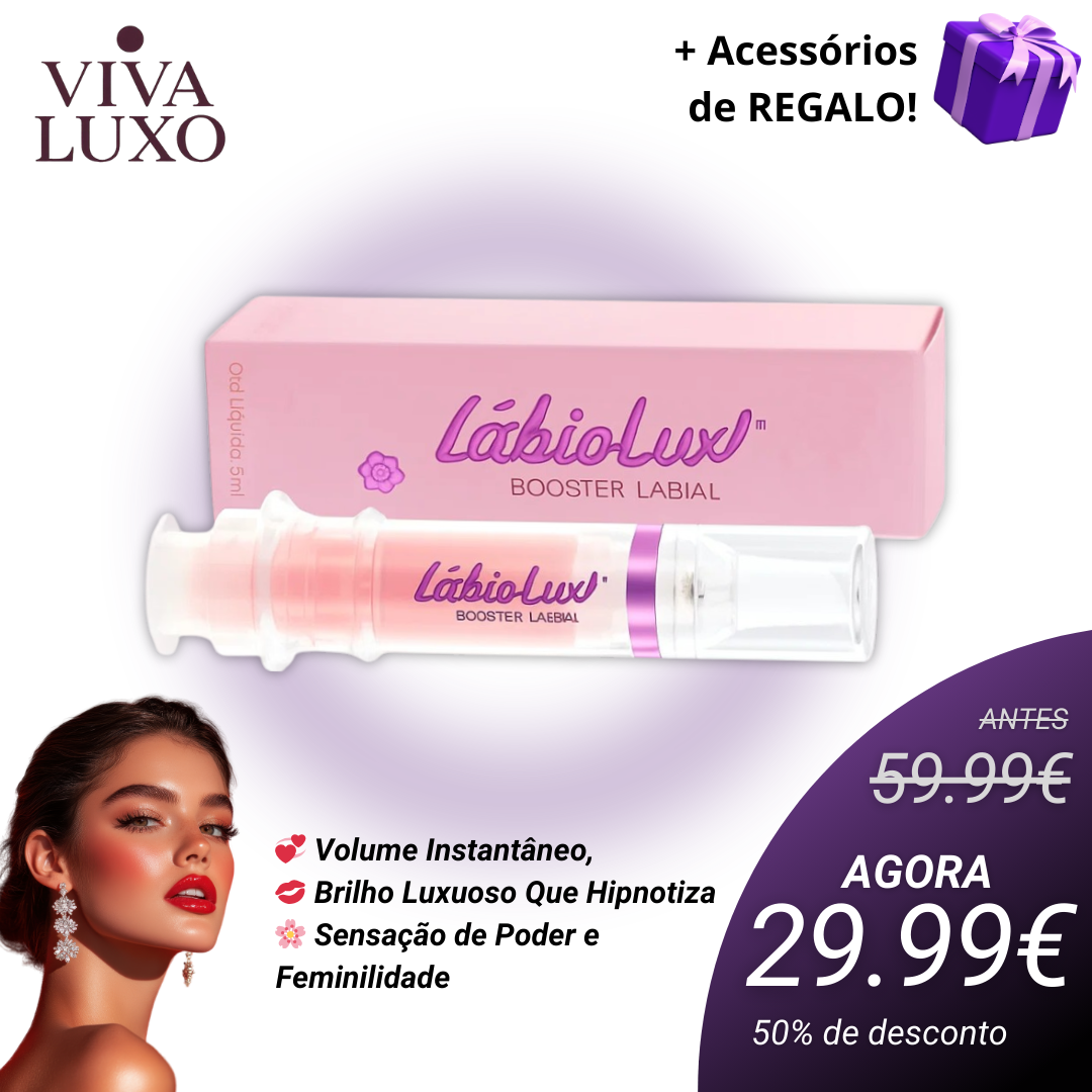 LábioLux™ –  Volumizador de Lábios
